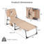 Ensemble de 2 chaises longues de plage Arlmont & Co.-1826292550-1826292551
