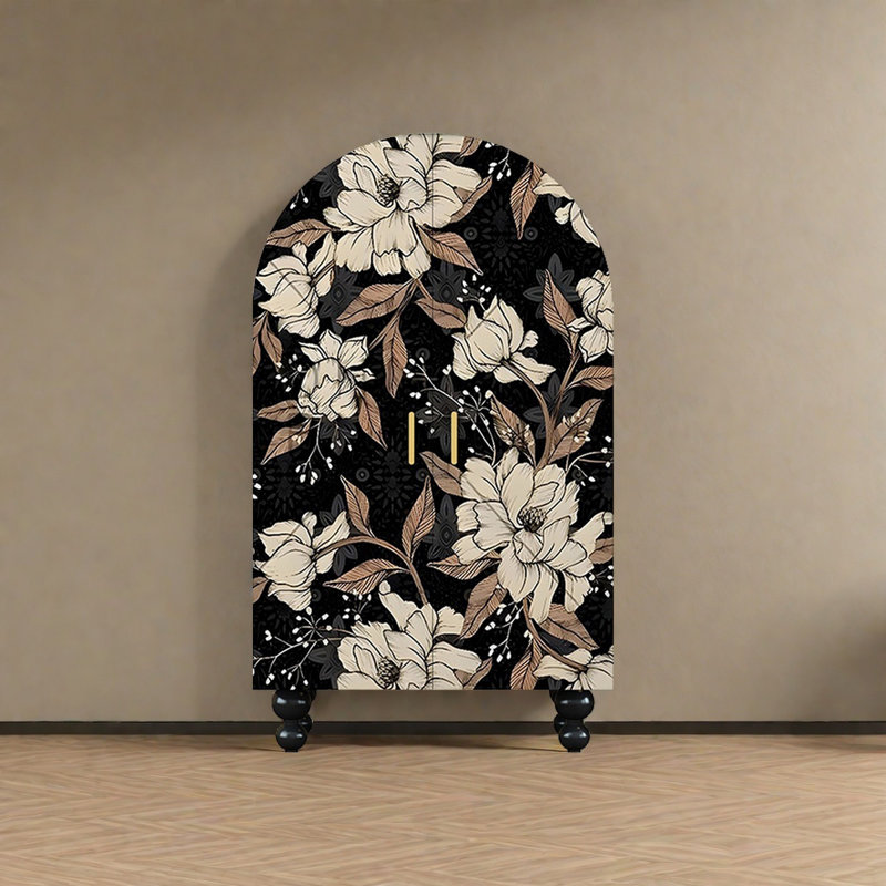 Armoire de rangement à imprimé français