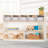 EdQ Essentials Shelves & 5 Bin Storage Unit-71236758