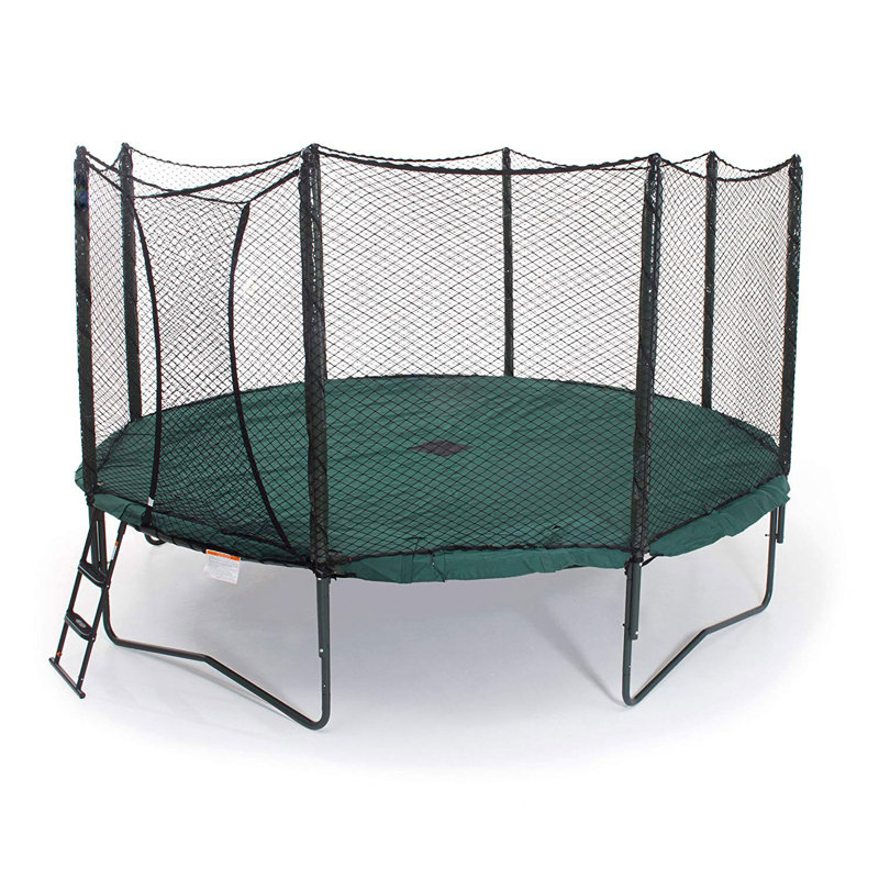 JumpSport 0'' Polyvinyl Chloride (PVC) Weather Cover Compatible With Round Trampoline, 12" W x 12" L