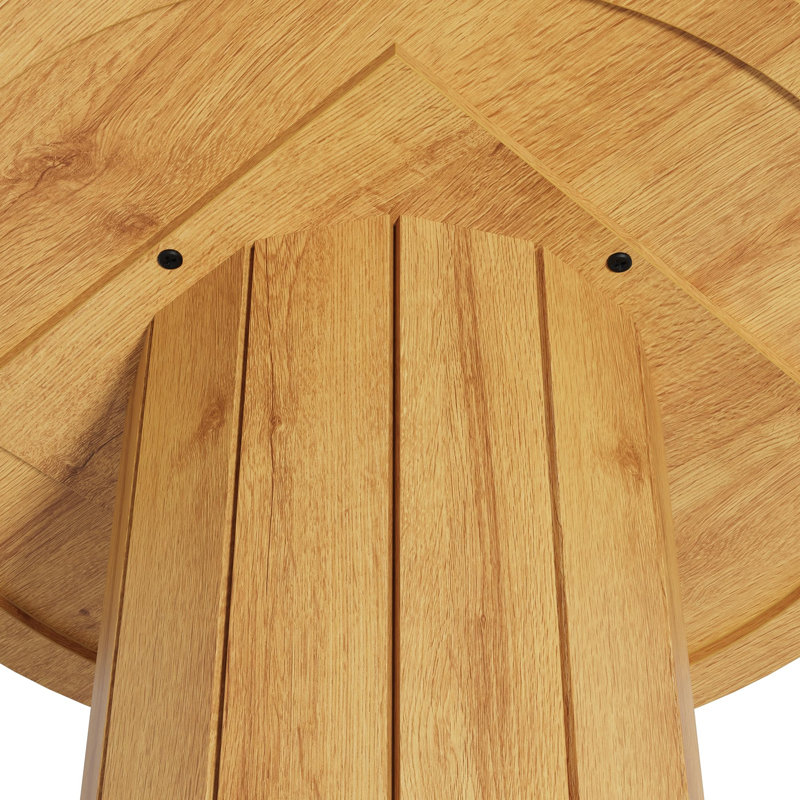 Table bistro Natural Wood, Beige