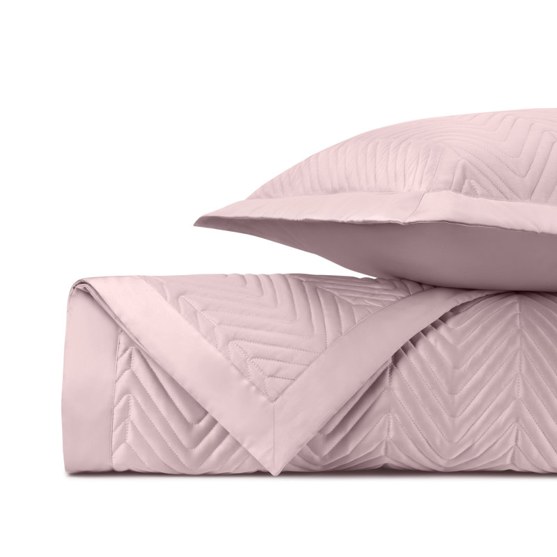 Charleston Coverlet Set, Incenso Lavender, King Coverlet + 3 Euro Shams