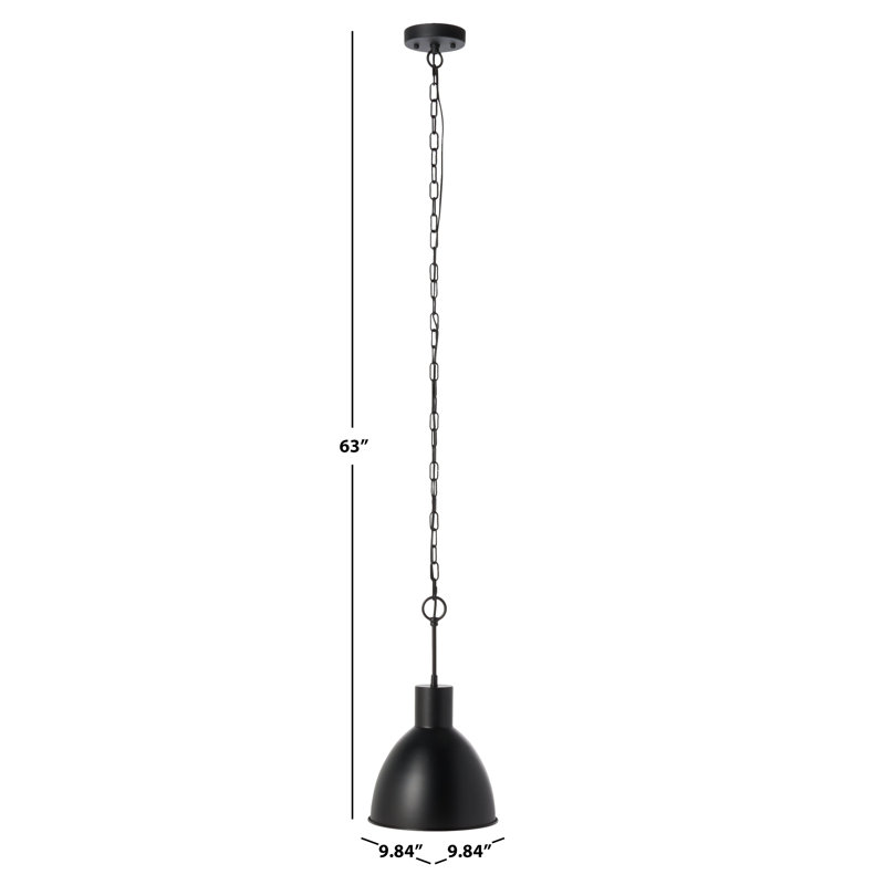 Leve 1 - Light Black Single Pendant