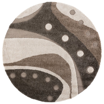 Kerio Shag Performance Abstract Rug
