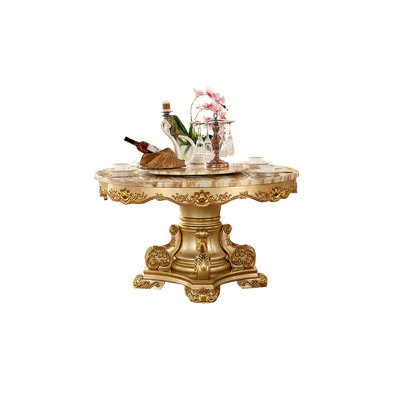 Luxury Marble Carved Round Dining Table