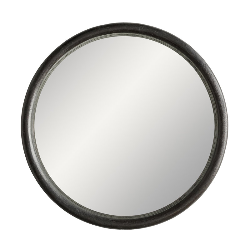 Lesley Round Solid Wood Mirror