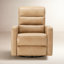 Fauteuil inclinable électrique pivotant en cuir Mila-114111992