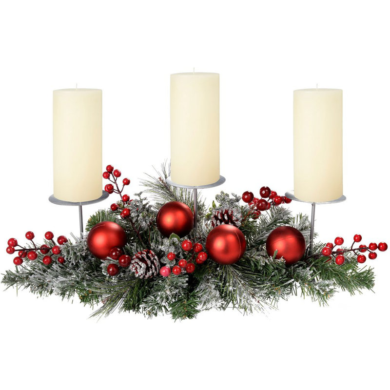 Mixed Assortment Candelabrum Arrangement