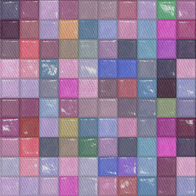 Tapis géométrique mauve