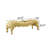 Genuine Leather Upholstered Bench