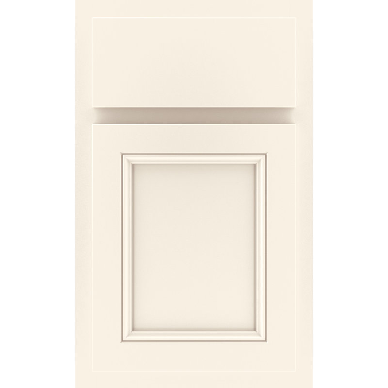 Échantillon de porte Southbridge Dwelling Value, Érable, Sweet Cream/Nickel Glaze