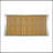 Rectangular Outdoor Coffee Table , 19.7 " W 39.25 " D