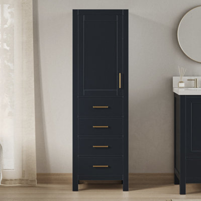 Armoire à linge en bois massif Amariani