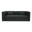 Canapé en velours noir Tov Furniture Callie-427527757