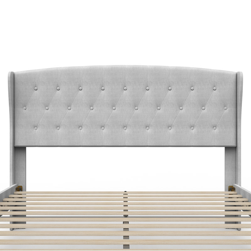 Kallam Tufted Platform Bed, Full