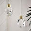 Luminaire suspendu / lustre Eutiquio Crystal Rock