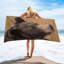 Serviette de plage en microfibre à séchage rapide 60 po x 80 po