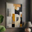 ABSTRACT Series CDXCVII, reproduction encadrée - bois massif-1988372632