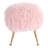 Loranzo 19.7" Wide Round Standard Ottoman-924268355