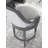 Appellation Swivel Upholstered Counter Stool with Stainless Steel Frame-49652846