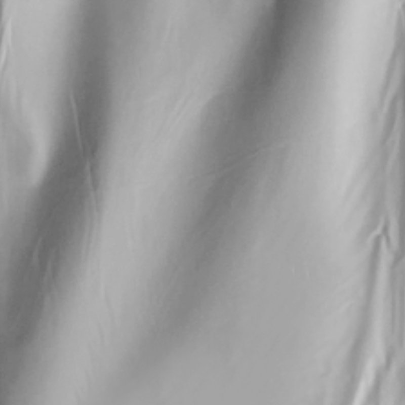 Silver 40" x 24" Vinyl Zipper Garment Bag