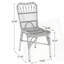 Ensemble de 2 chaises d'extérieur en rotin-577576525