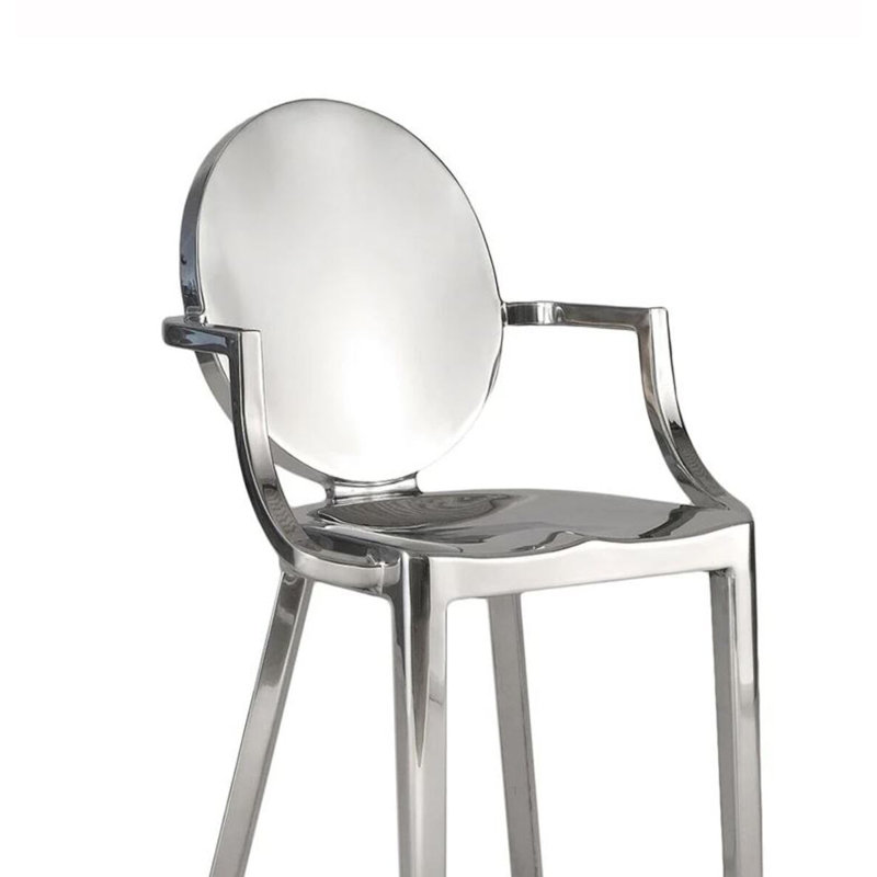 Chaise en métal Haines
