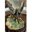 Figurine en porcelaine héron avec bronze Ormolu
