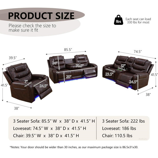 Dimensions du produit
