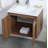 Agostini 24'' Single Bathroom Vanity with Resin Top-127505116