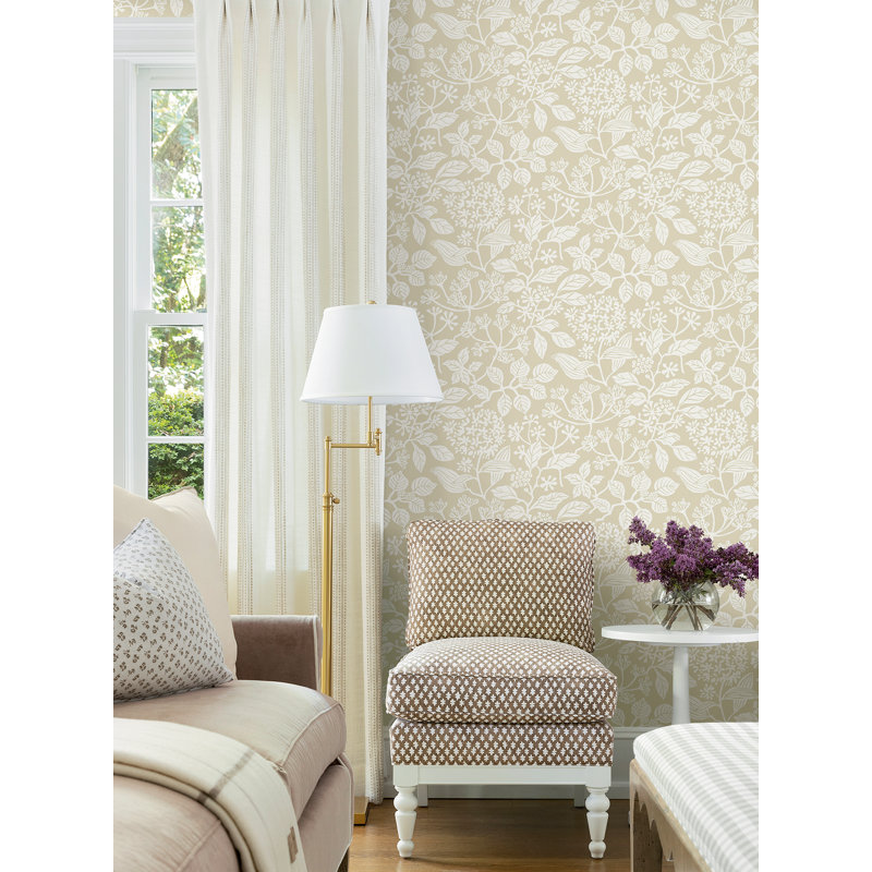 Papier peint Rowen, Beige