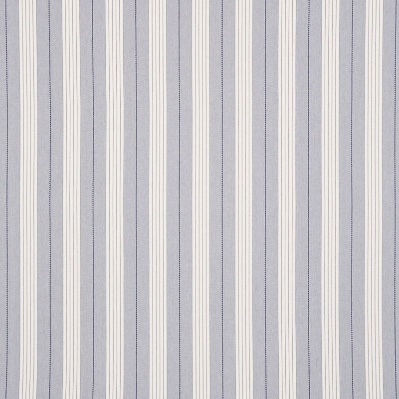 Audrey Stripe Fabric, Navy