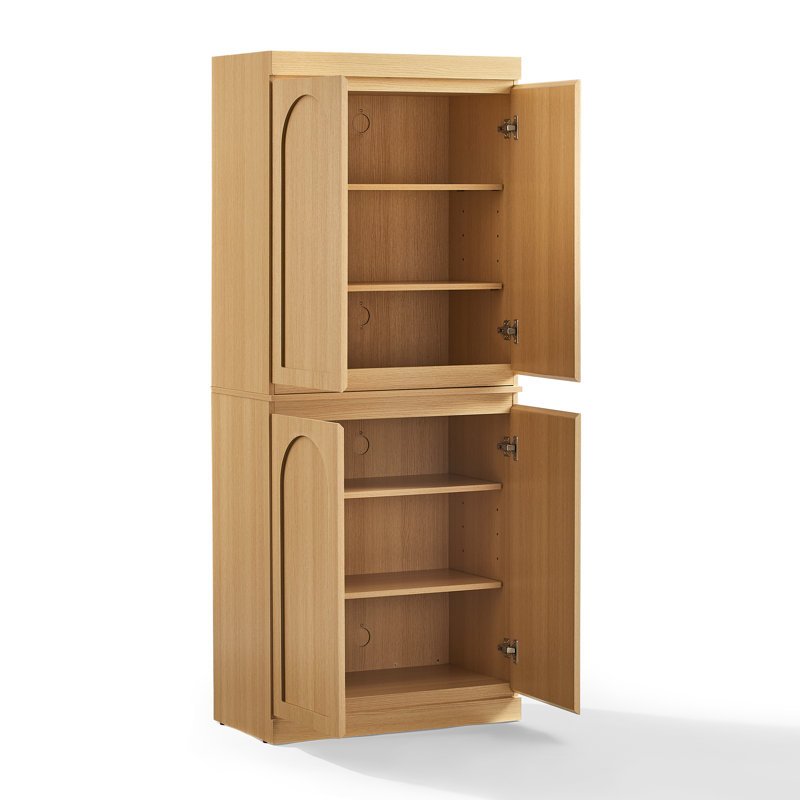 Gourdine Kitchen Pantry Storage Cabinet