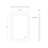 Seneca Rectangle LED Wall Mirror-95320022