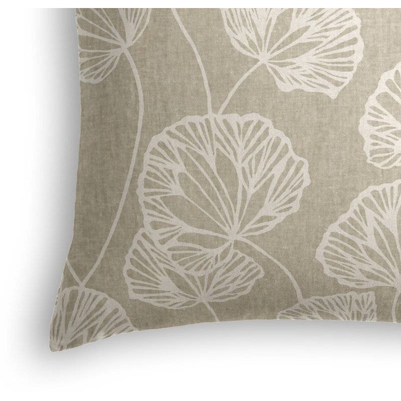 Period Piece Square Pillow Cover & Insert, 16" x 16", Brown