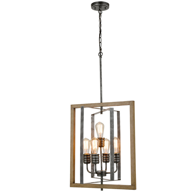 Brimson 5 - Light Matte Black Lantern Pendant
