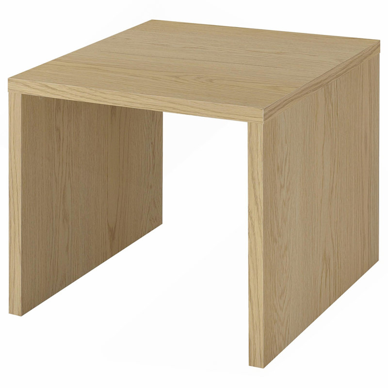 Light Oak Accent Side End Table