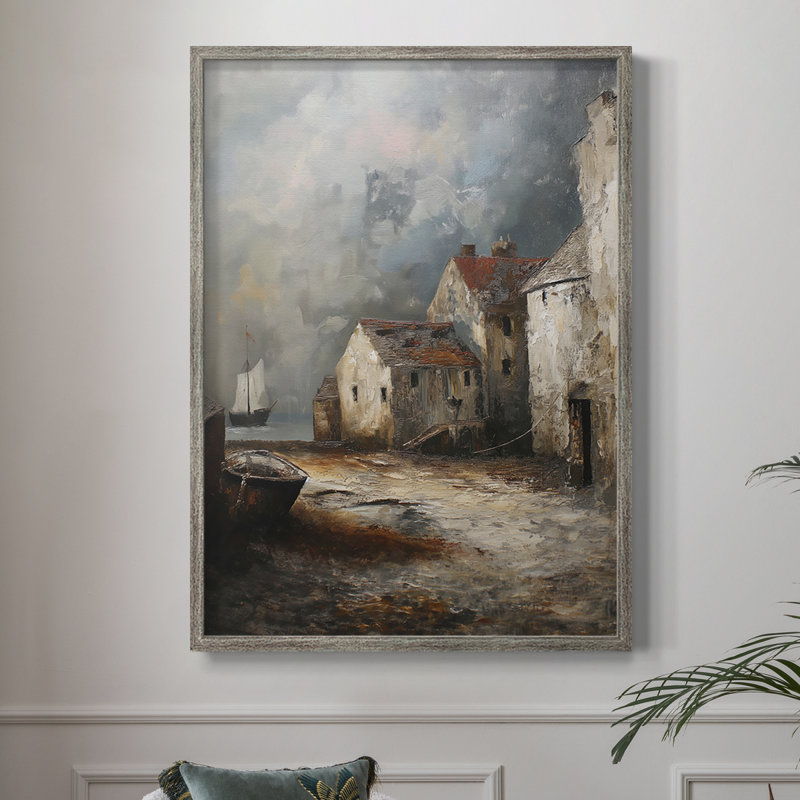 LANDSCAPES Series CCXCVII, reproduction encadrée - bois massif, H 21 po x l 17 po