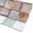 Classic Roman 11.82 in. x 11.82 in. Squares Glossy Glass Mosaic Tile-53509511