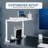 Vivo Clamp-On 24" Above Or Below Desk 2-Tier Shelving Unit, Desk Organizer-194764790-194764791