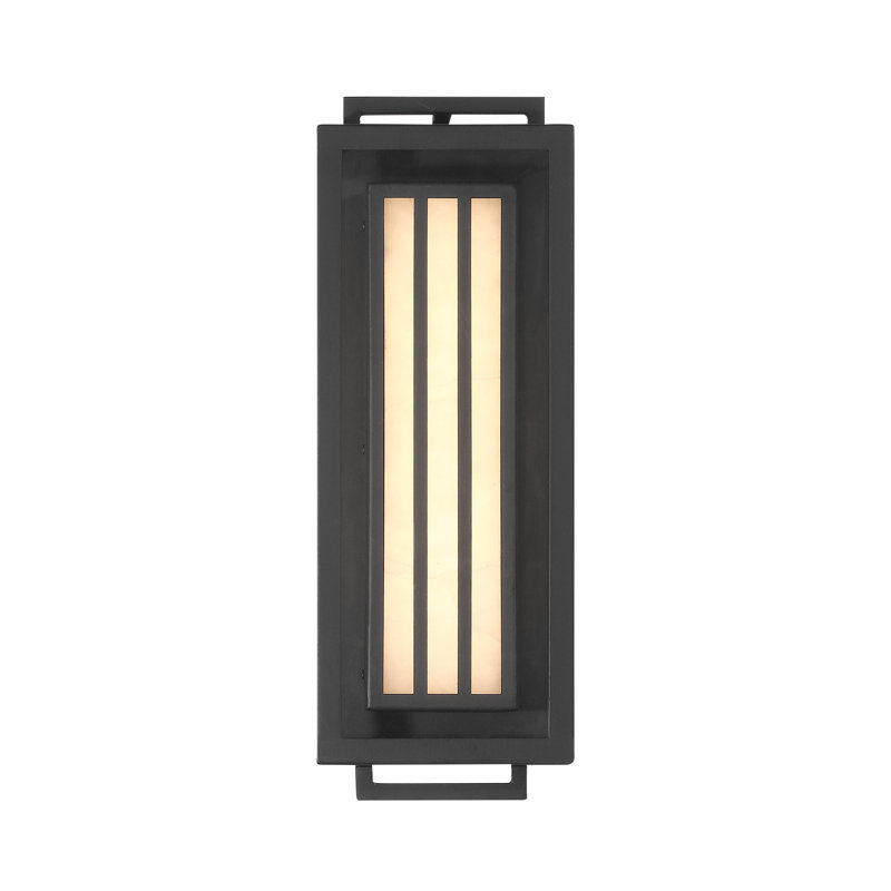 Eastly 1 - Light LED Outdoor Sconce, 15, 6.77" H x 16" W x 5.75" D