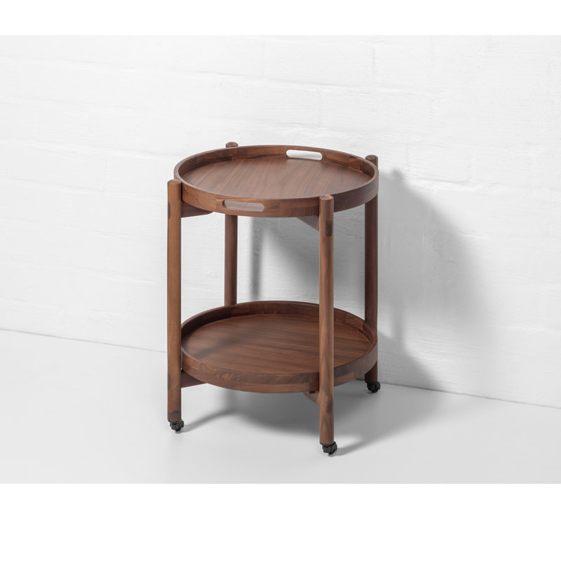 Table de service en bois Hugo - Noyer, Noyer