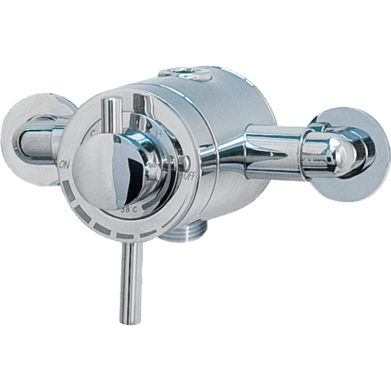 Atmos Fusion Single Exposed Thermostatic Shower Valve