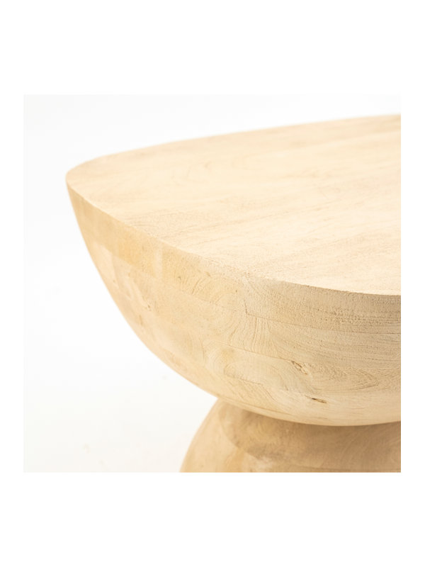 Natural Mango Wood Organic Coffee Table