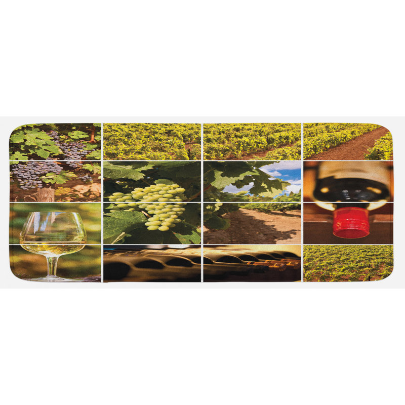 Tapis de cuisine vineyard