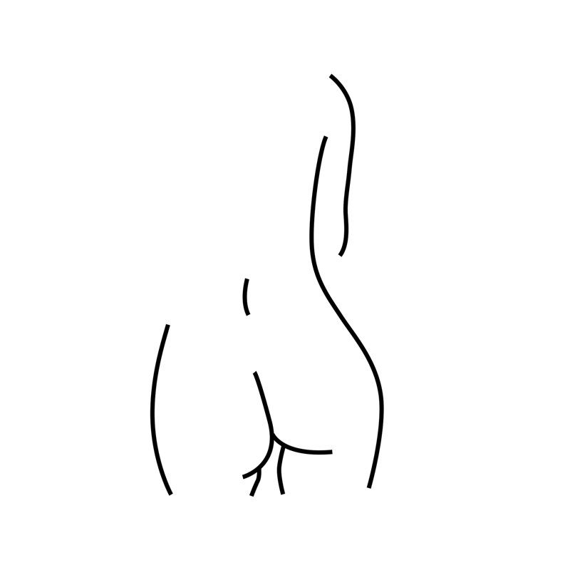 Derriere White by Honeymoon Hotel - Wrapped Canvas Painting, 20.32 cm H x 30.48 cm W