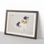 Two Puppies by Takeuchi Seiho - Picture Frame Painting Print-55606011-55606014
