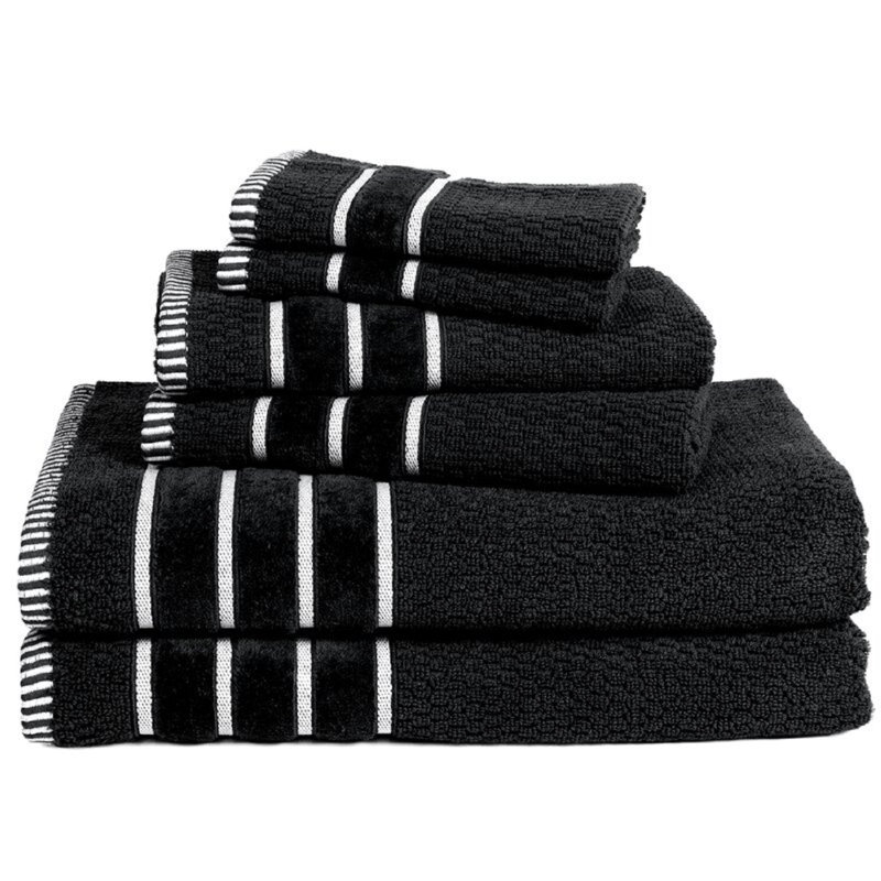 Holmer Cotton Plush Mulit-Size Set, Black