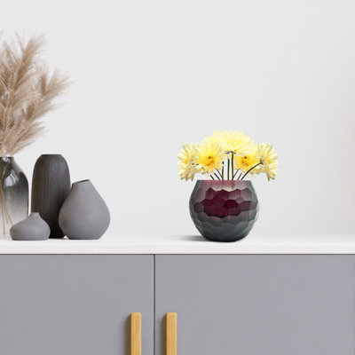 Vase en verre 6 po