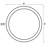 Hallie High-Low Minimalist Curve Geometric Gray/Ivory Indoor/Outdoor Rug-1791253399